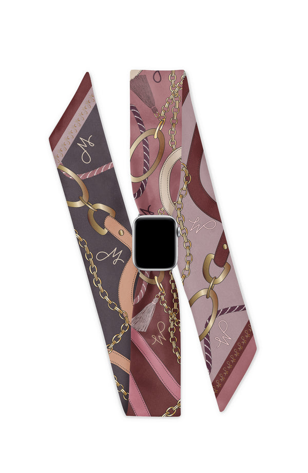 FOURPLAY 3 APPLE WATCH SCARF BAND (CONNECTORS INCLUDED)